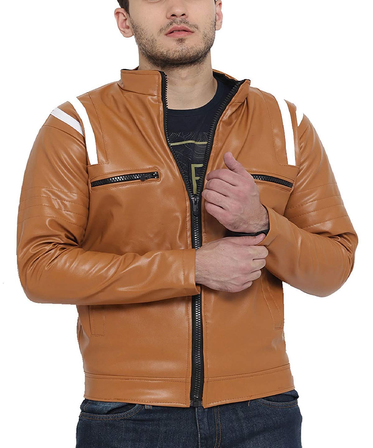 Teesort men bikers Jacket Start From Rs.499 - Amazon