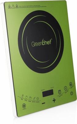 Greenchef V011 Induction Cooktop  (Green, Touch Panel)