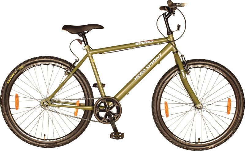 Hero Spunky 26 T Single Speed Road Cycle Rs.3577 - Flipkart