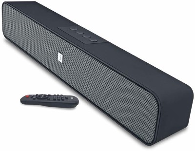 iball Musi Base High Power Compact Soundbar 10 W Bluetooth Soundbar  (Black, Stereo Channel)