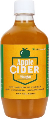 IndoSwasth Organic Apple Cider Vinegar with Mother-(500ml) Vinegar  (500 ml)
