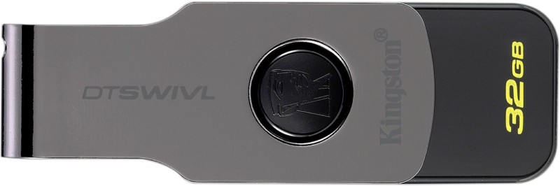 Kingston DTSWIVL/32GBIN 32 GB Pen Drive  (Black)