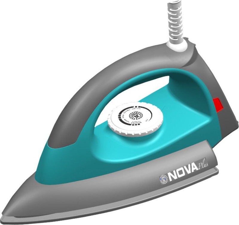 Nova Plus 1100 w Amaze NI 10 Dry Iron  (Grey & Turquoise) Rs.349 - Flipkart