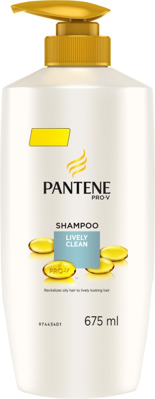 Pantene Lively Clean Shampoo  (675 ml) Rs.224 - Flipkart