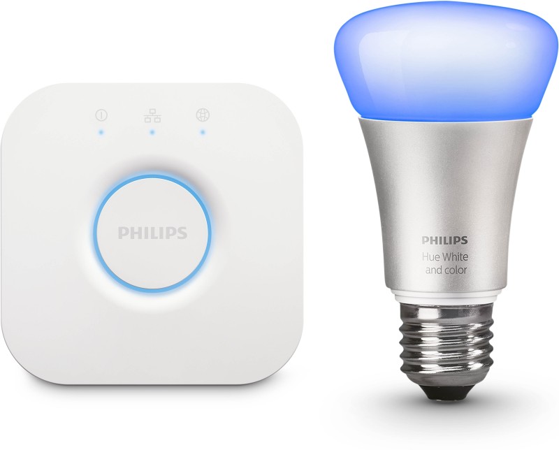 Philips Hue Mini Starter Kit with 10-Watt E27 at Rs.2999 - Flipkart