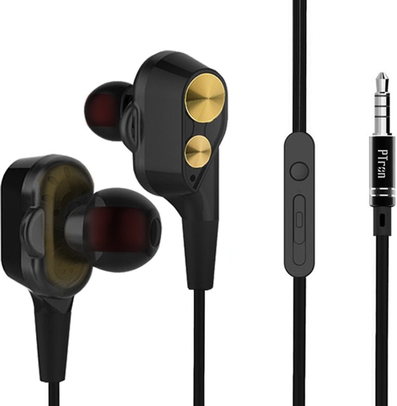 PTron Boom 2 4D Earphone Wired Headset with Mic Rs.549 - Flipkart