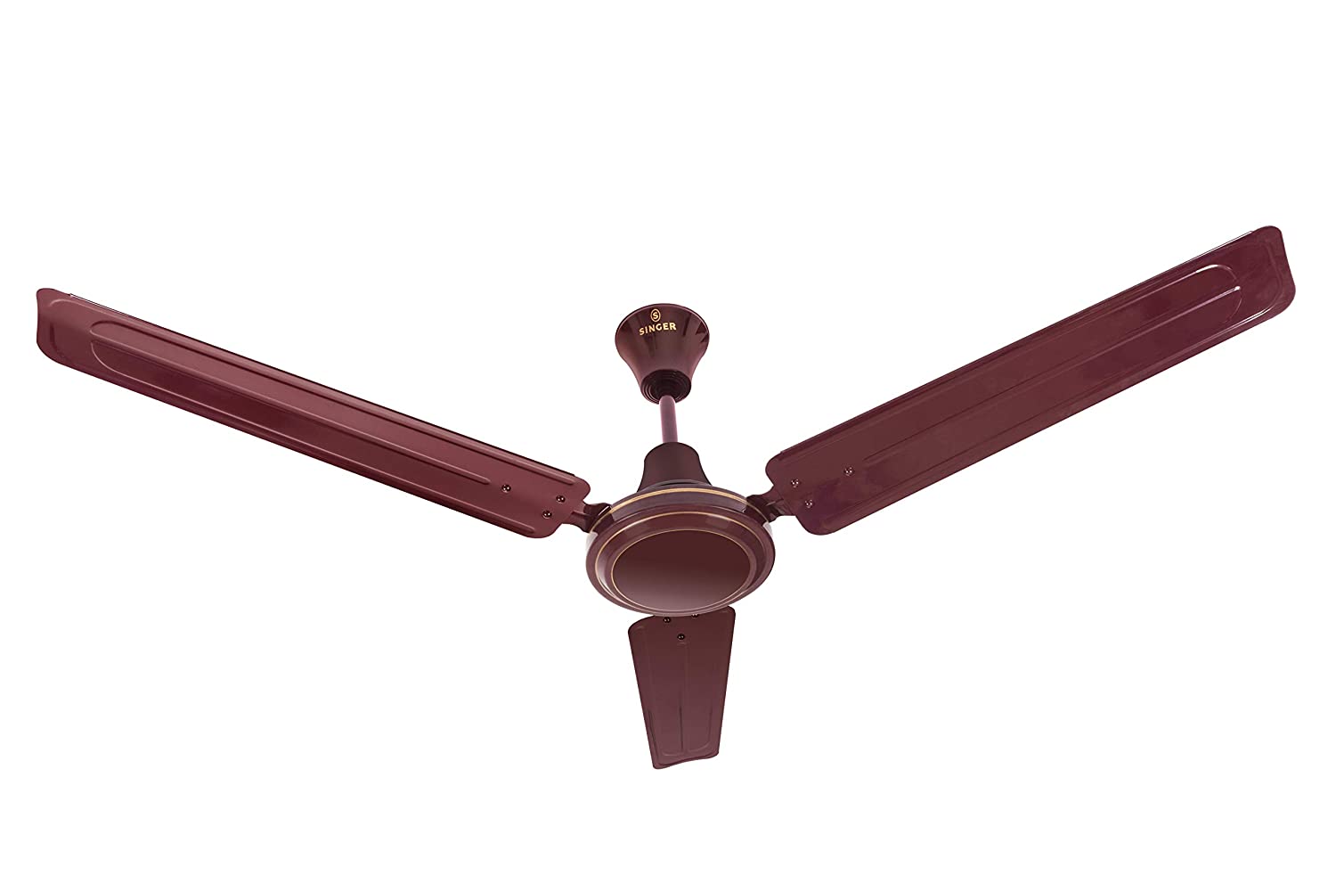 Singer Aerostar Solo 390 RPM Ceiling Fan (Brown)