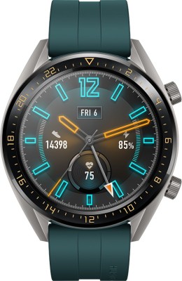 Huawei Watch GT Active Smartwatch  (Green Strap, Regular)