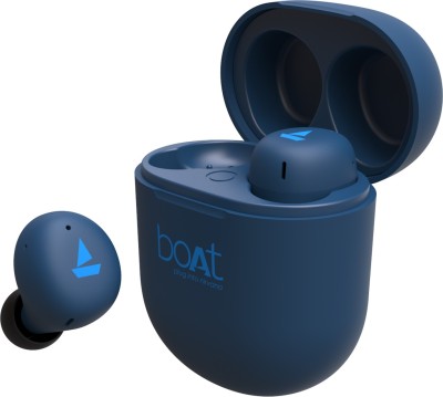boAt Airdopes 381 Bluetooth Headset  (Active Black, True Wireless)