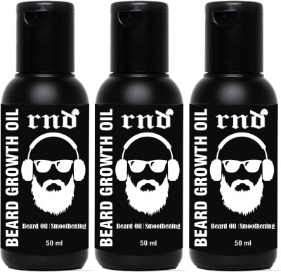 RND Classic Beard Growth Oil (Pack of 3) Hair Oil  (150 ml)