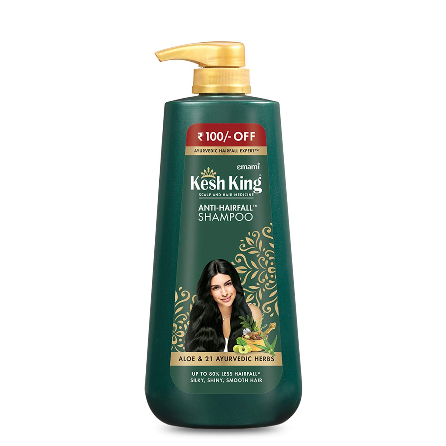 Kesh King Scalp and Hair Medicine Anti-Hairfall Shampoo, 600 ml