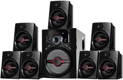 I Kall Ik-4444 BT 7.1 Speaker Bluetooth Home Theatre  (Black, Mono Channel)