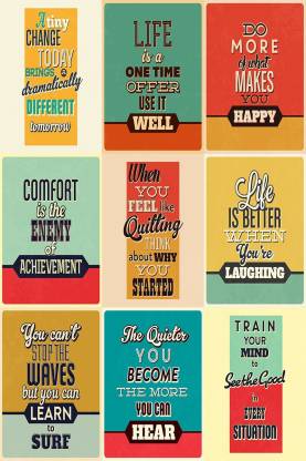 Motivational Poster Paper Print  (18 inch X 12 inch, Rolled)