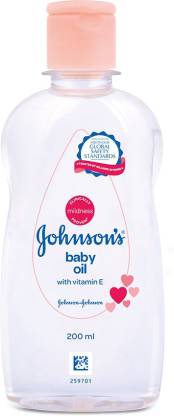 Johnson's Baby Oil with Vitamin E  (200 ml)