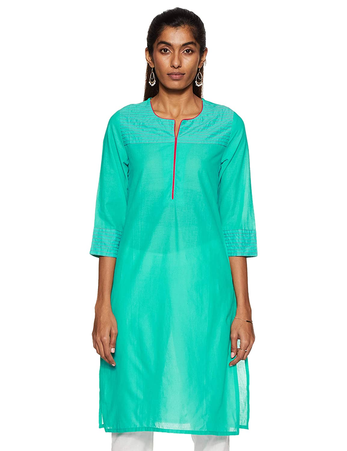 Indigo Women's Straight Kurti (Pack of 2)
