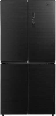 Midea 544 L Frost Free French Door Bottom Mount Refrigerator  (Glass Door Finish, MDRM648FGG22IND)
