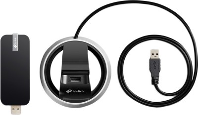 TP-Link Archer T9UH USB Adapter  (Black, Silver)