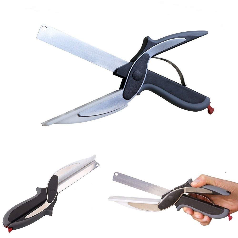 Ciao Cases Steel Smart Kitchen Knife 2 in 1 Clever Cutter
