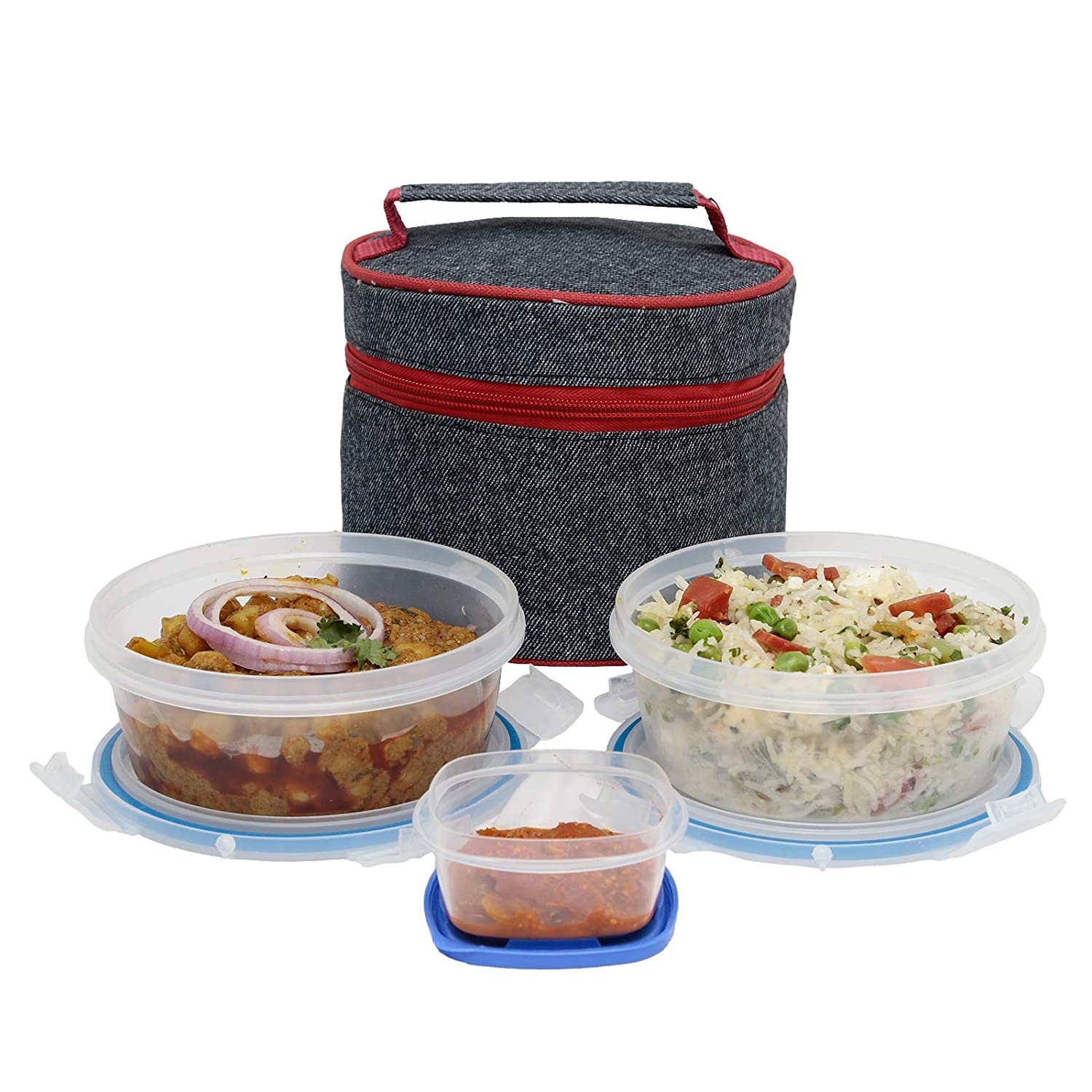 SimpArte Lock&Seal Lunch Box with Insulated Bag