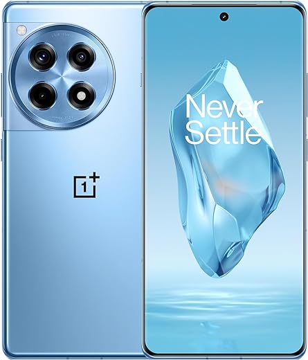 OnePlus 12R (Cool Blue, 8GB RAM, 128GB Storage)