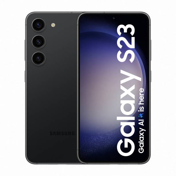 SAMSUNG Galaxy S23 5G (Phantom Black, 128 GB)  (8 GB RAM)