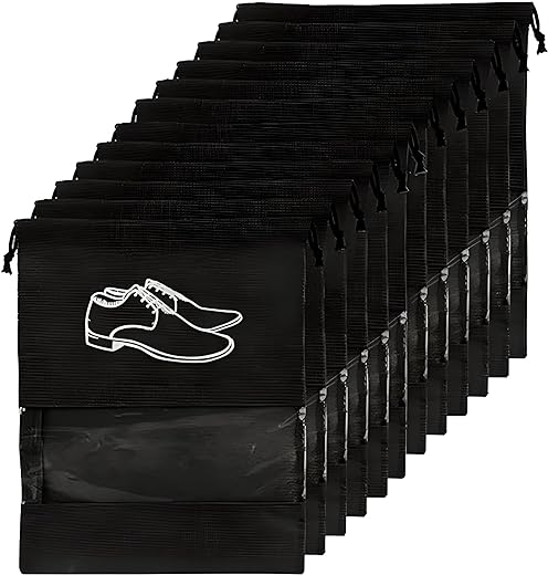 BigPlayer Travel Shoe Pouch Set - Pack of 6