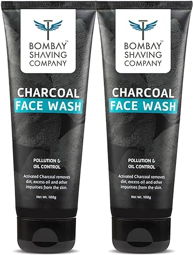 Bombay Shaving Company Charcoal Face Wash for Men  2 x 100g