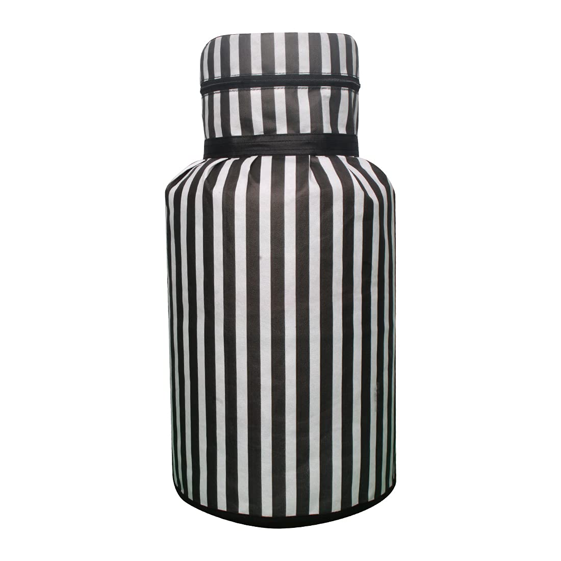 PrettyKrafts Dustproof Printed LPG Gas Cylinder Cover| Full Size With Zippered 