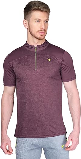 TECHNOSPORT Men's Slim Fit Active T-Shirt - (MTP512__P) Pack of 1