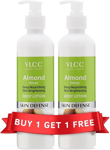 VLCC Almond Honey Deep Nourishing &amp; Skin Brightening Body Lotion - 350ml + 350ml