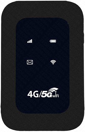 ZEORGIA 4G/5G LTE Wireless WiFi Dongle with All SIM Network Support | Plug &amp; Play 
