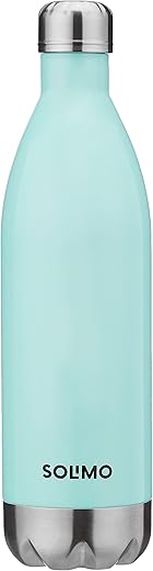 Amazon Brand - Solimo Stainless Steel Insulated 24 Hours Hot or Cold Bottle Flask, 1000 ml