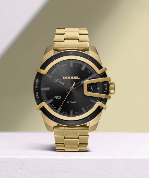 DIESEL Caged Analog Watch - For Men DZ1949