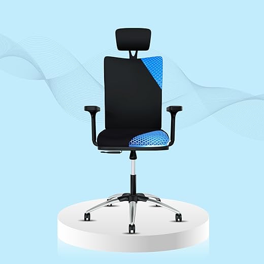 ErgoSmart by The Sleep Company - Plus Orthopedic Office Chair | Patented SmartGRID Technology 