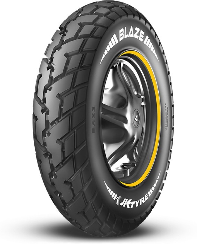 JK TYRE 1S15290A12540JA210BLAZE BA21 90/100-10 Front &amp; Rear Two Wheeler Tyre  (Tube Less)