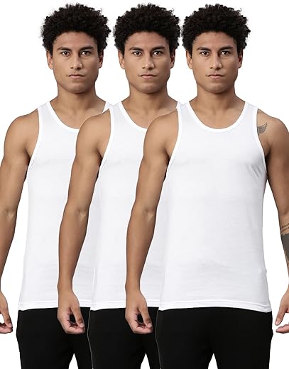 Levi's 012 Classic Vest for Men with Side Branding, Tag Free Comfort &amp; Smartskin Technology