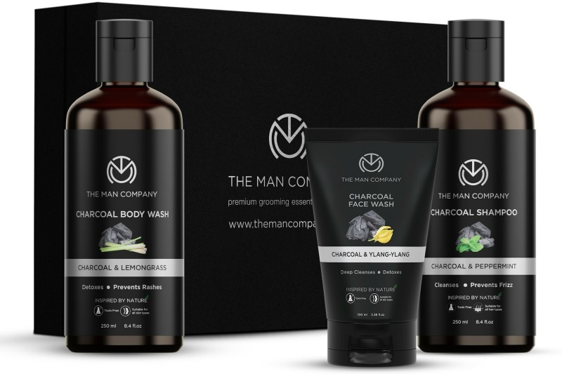 THE MAN COMPANY Charcoal Care Gift Set (3 Items in the set)