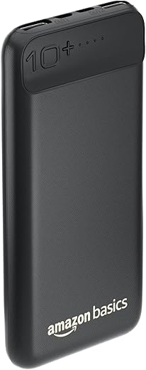 amazon basics 10000mAh 12W Lithium-Polymer Power Bank