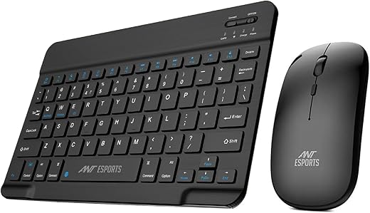Ant Esports WKM11 Wireless Keyboard and Mouse Combo Build in Rechargeable Battery