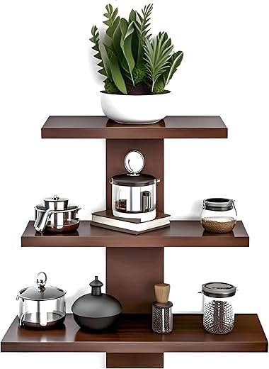 Dime Store Wall Shelves for Home Decor Items, Living Room and Bedroom