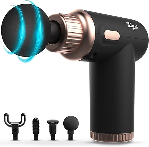 Dr Physio USA Dynamo Percussion Gun Massager for Full Body Pain Relief- 1034