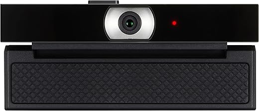 LG Full HD 1080P Smart Webcam (VC23GA, Black)