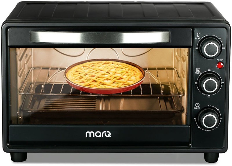 MarQ by Flipkart 26-Litre 26AOTMQB Oven Toaster Grill (OTG) with 4 Skewers and Inbuilt light 
