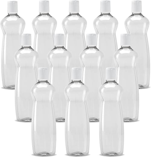 Milton Pacific 1000 Pet Water Bottles, 1 Litre Each, Set of 12, Grey