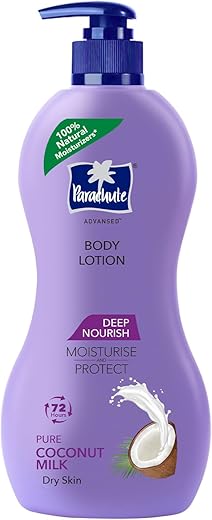 Parachute Advansed Deep Nourish Body Lotion for Women &amp; Men, Dry Skin, 400ml