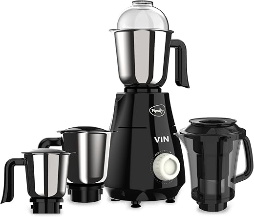 Pigeon by Stovekraft VIN Mixer Grinder Machine for Kitchen | 750 Watts | 4 MultiPurpose Jars