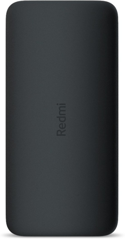 REDMI 10000 mAh 10 W Power Bank  (Black, Lithium Polymer, Fast Charging for Mobile)