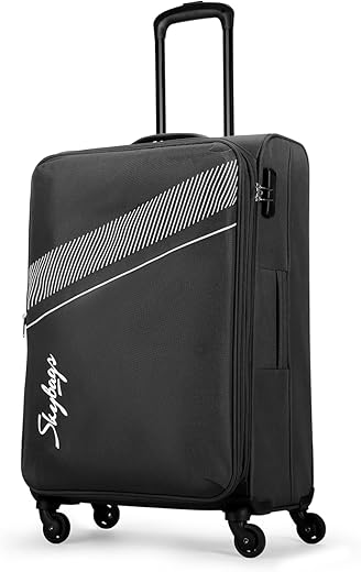 Skybags Trick Polyester Softsided 69 cm Cabin Stylish Luggage Trolley with 4 Wheels