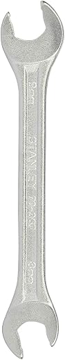 STANLEY 70-367E Double Open End Spanner-Matte Finish-8 * 9 mm