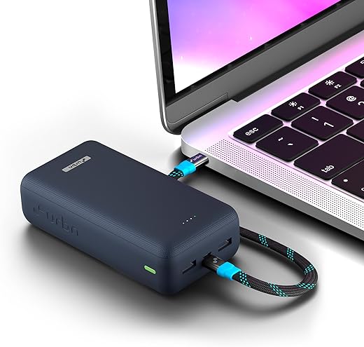 URBN 27000 mAh 65W Ultra Fast Charging Compact Power Bank | Type C Power Delivery (Input&amp; Output) | Quick Charge | Two-Way Fast Charging | Charge Laptop/Mobiles/TWS/Speaker